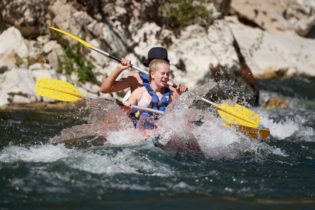 Ardèche Canoë La descente