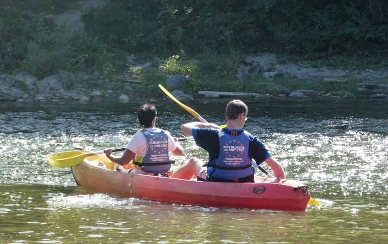 Week-end in the Ardèche – Canoe / kayak and Canyoning